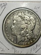 Morgan Silver Dollar 1890 O