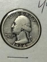 Washington Quarter 1934