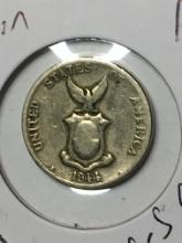 U S A Filipines 5 Centavos Coin 1944