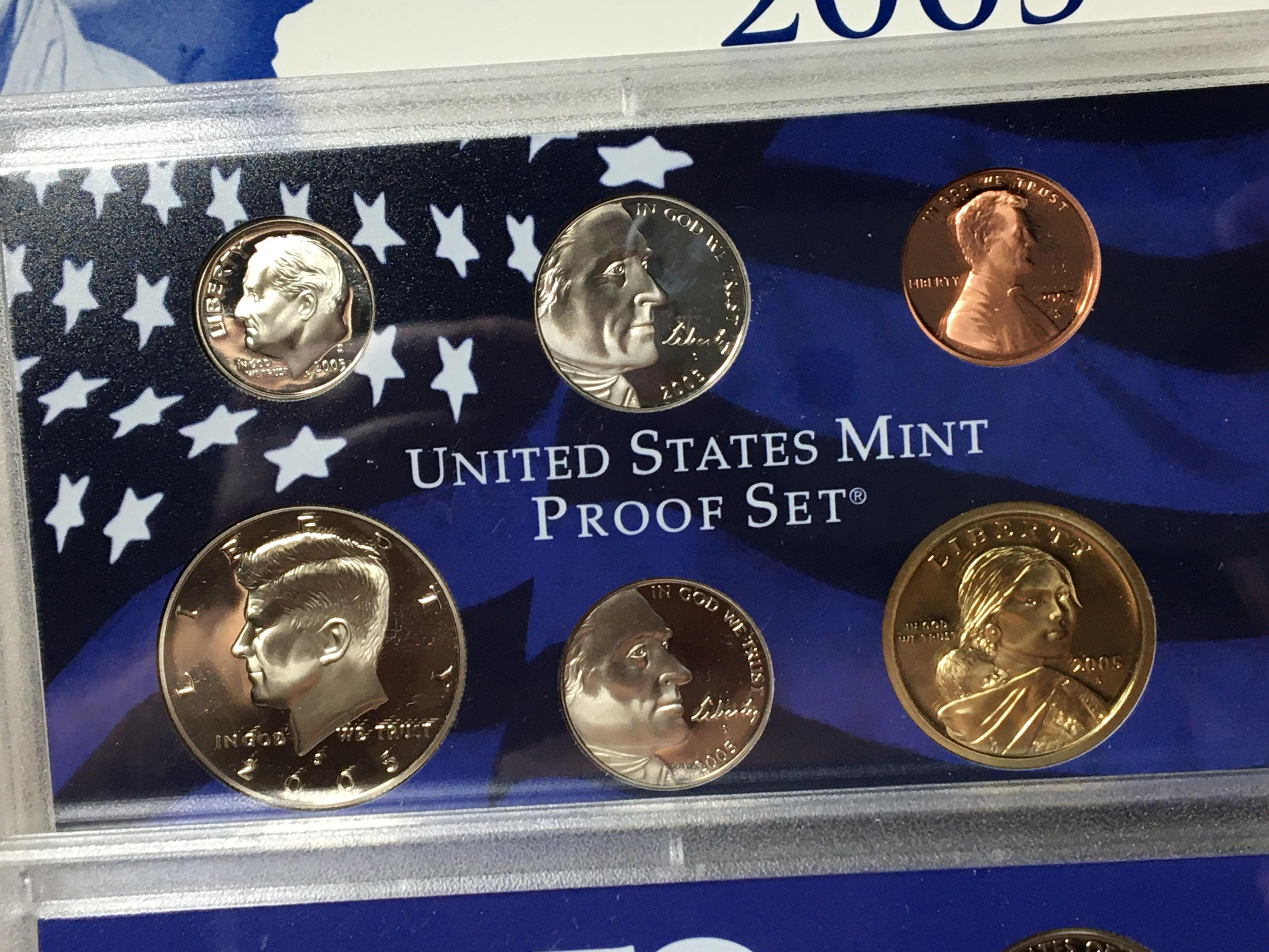 2005 U. S. Mint Proof Sets