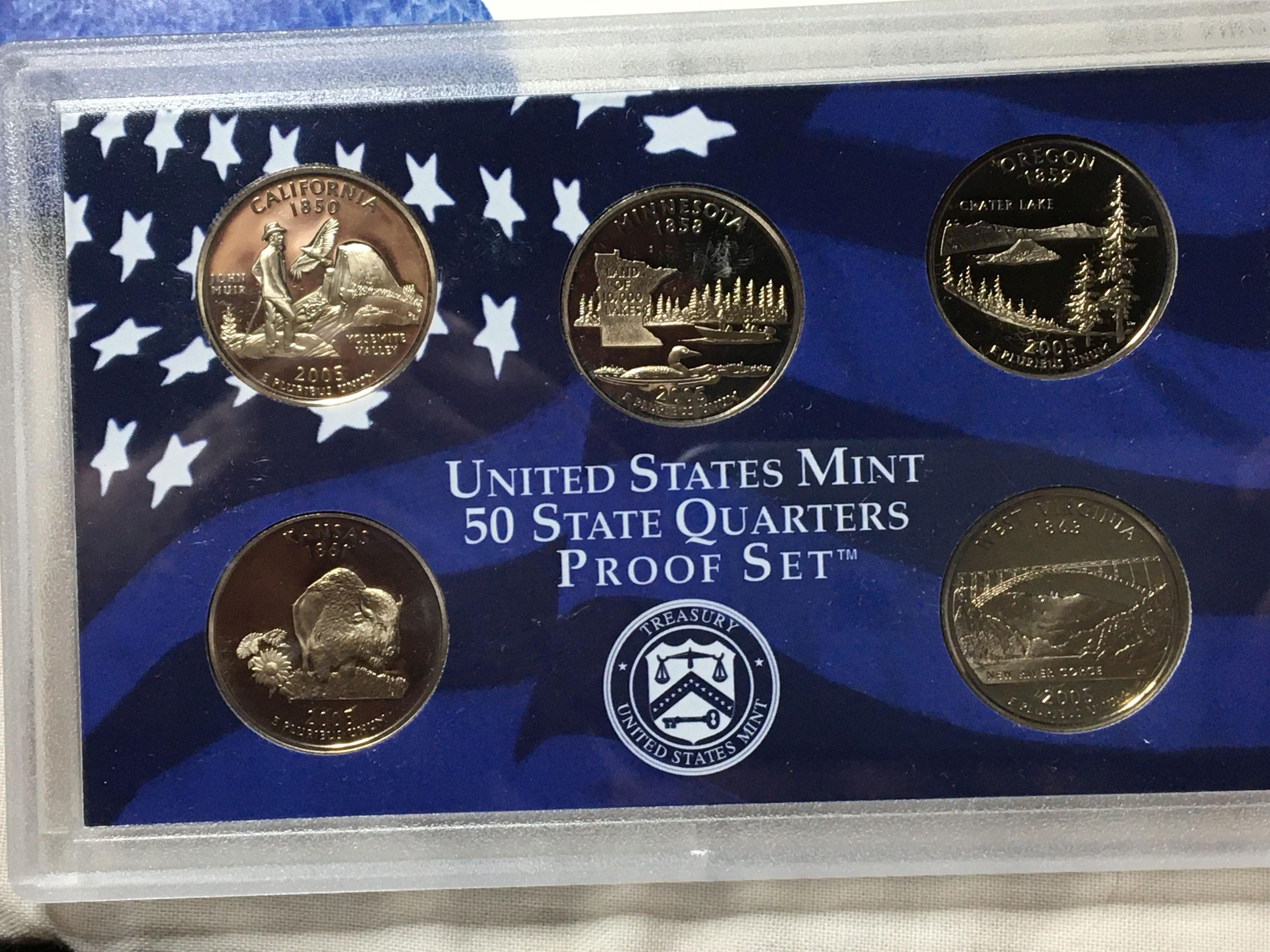 2005 U. S. Mint Proof Sets