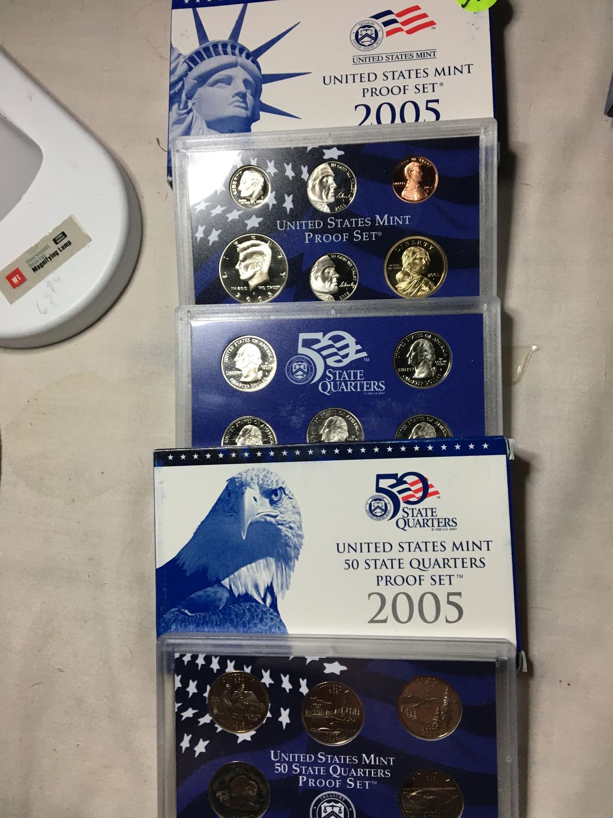 2005 U. S. Mint Proof Sets