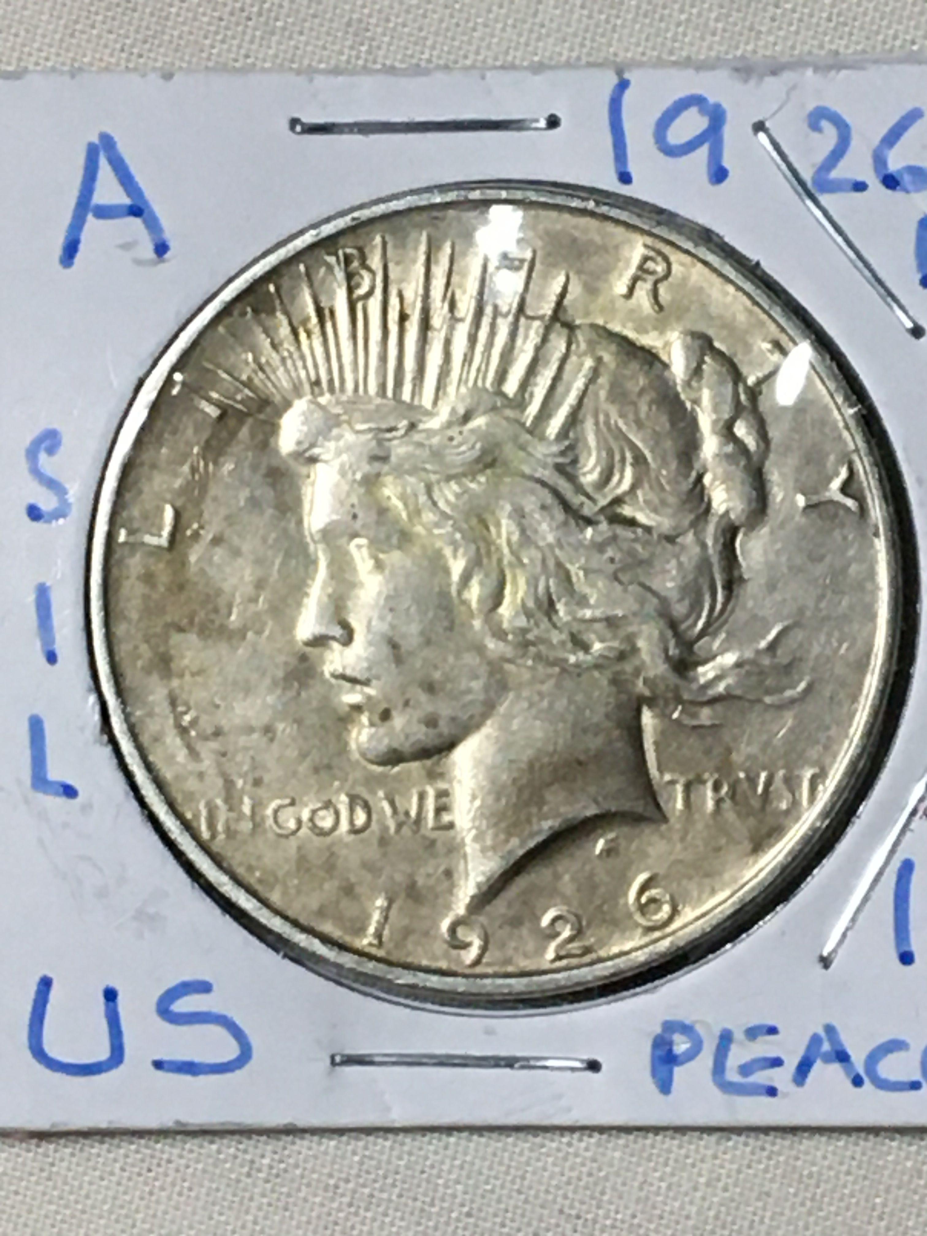 1926 D Peace Dollar