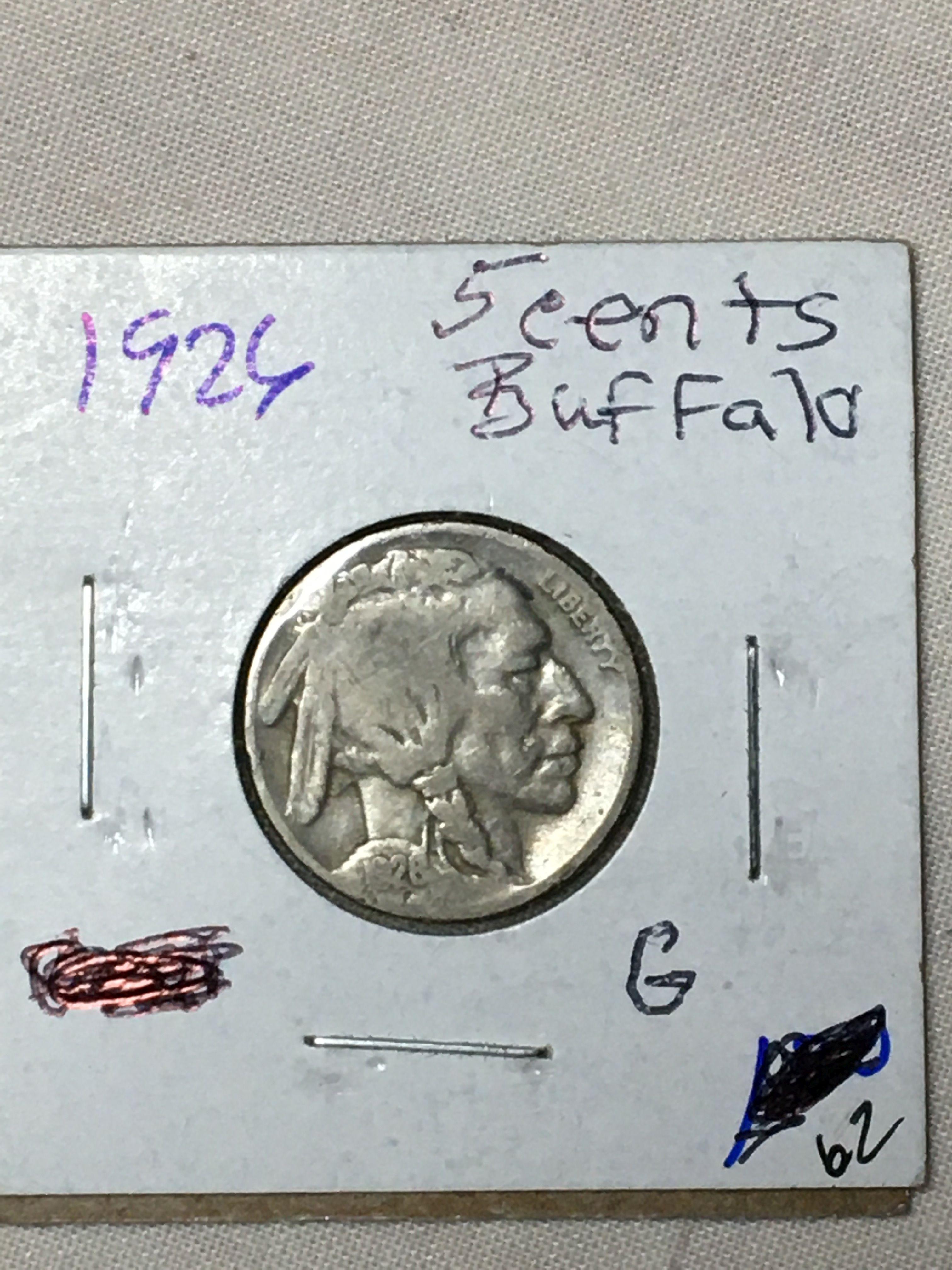 1926 P Buffalo Nickel