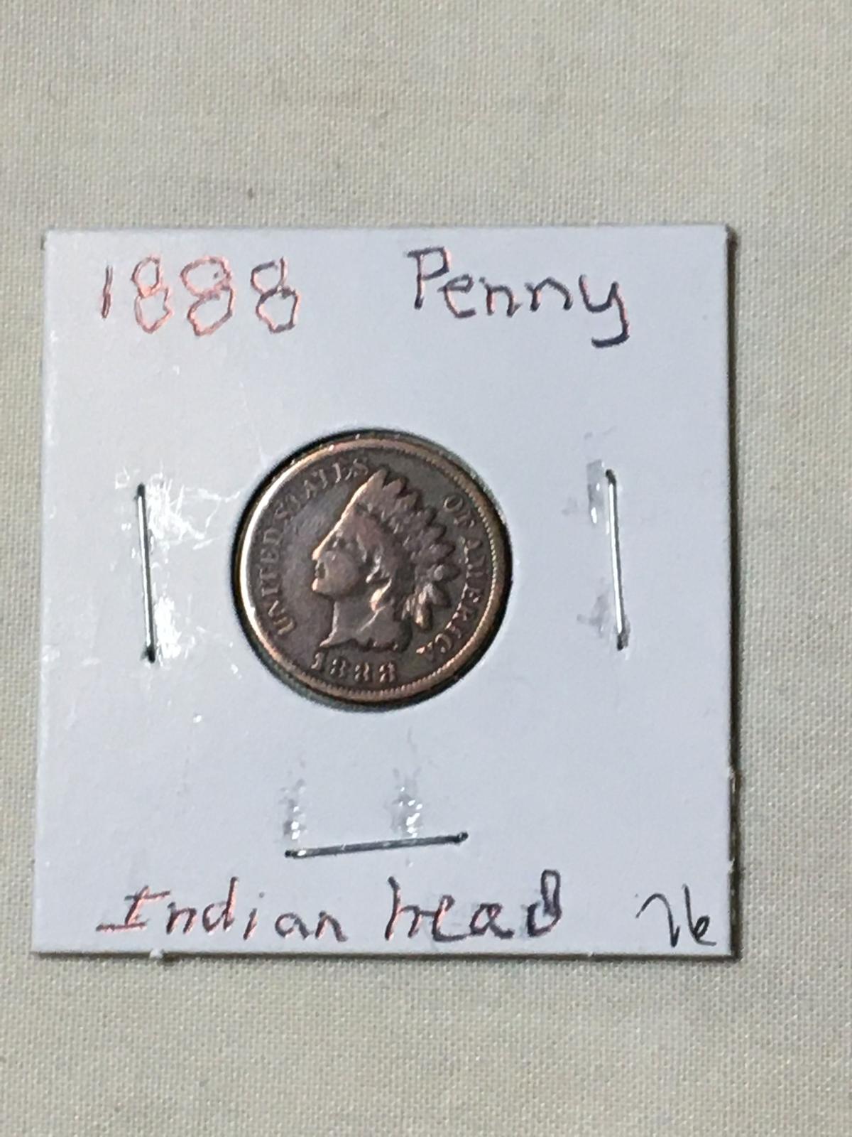 1888 Indian Head Cent