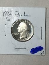 1988 S Washington Quarter