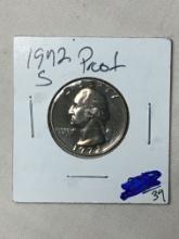 1972 S Washington Quarter