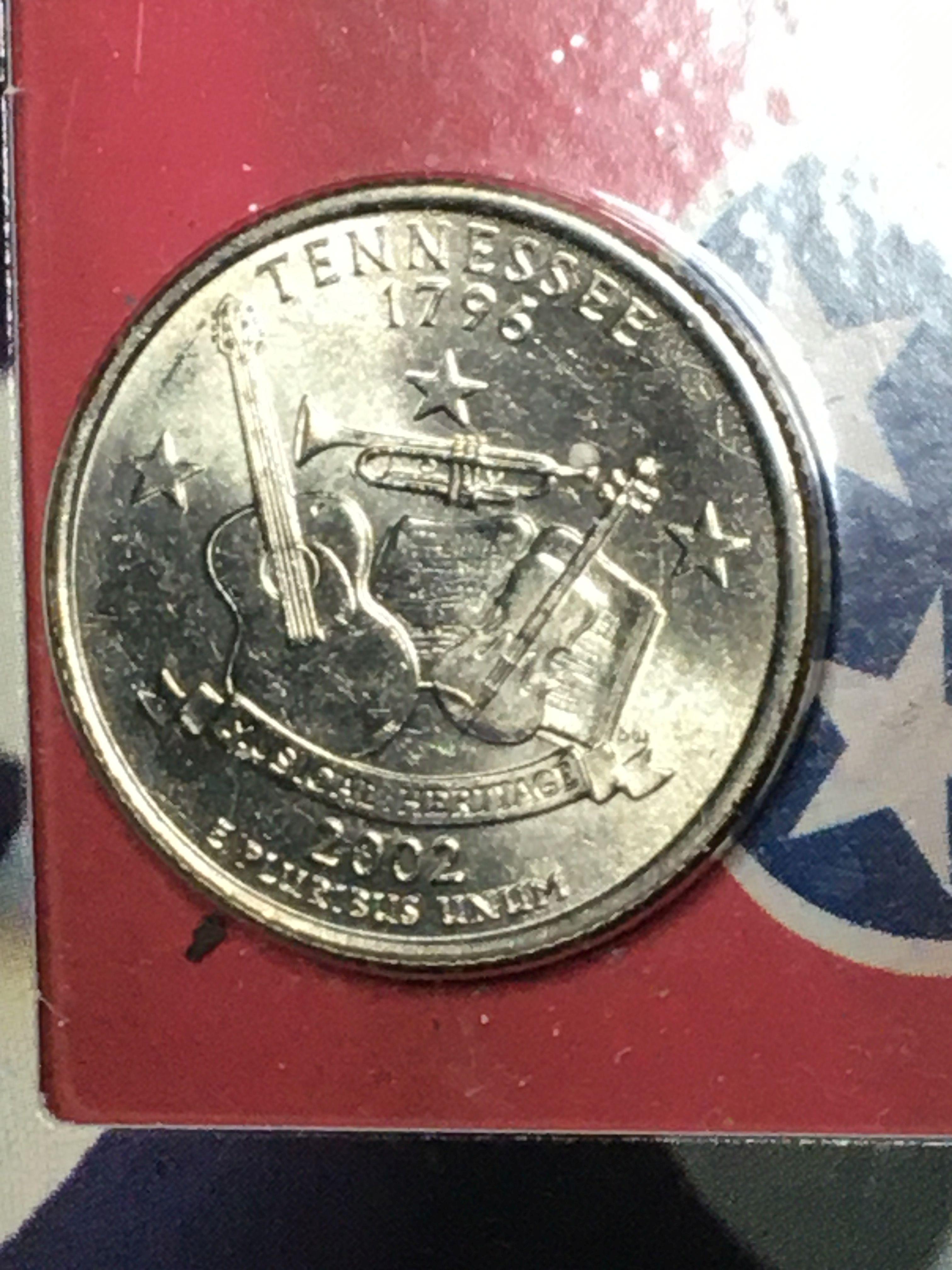 20 Sets State Quarters Original Box Tennessee 