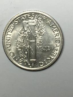 1940 S Mercury  Dime