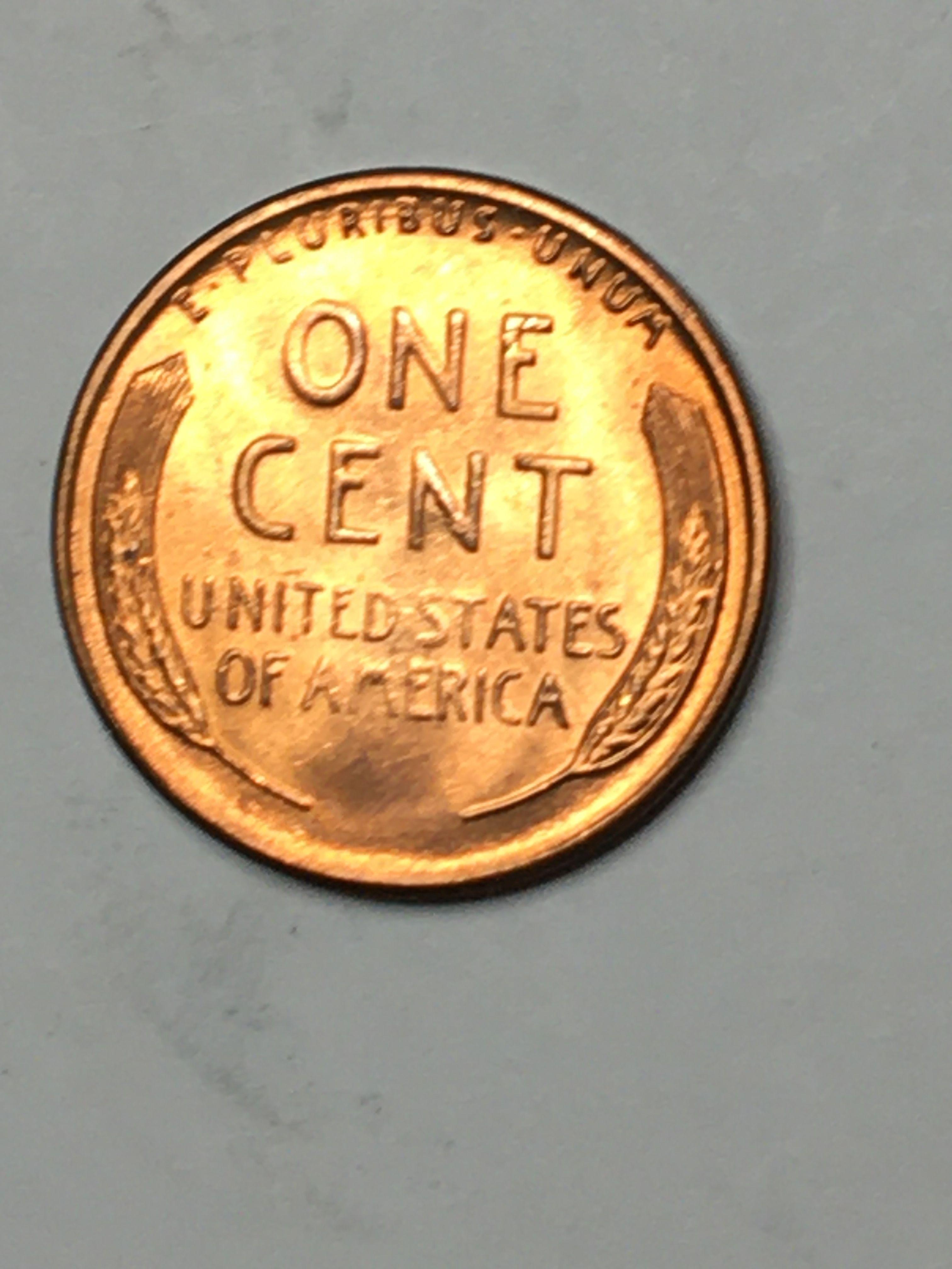 1955 S Lincoln Wheat Cent