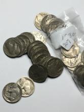 (40) 1930 S Buffalo Nickels 