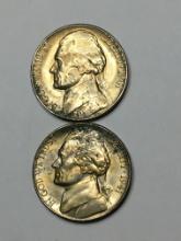 2 1941 S Jefferson Nickels 