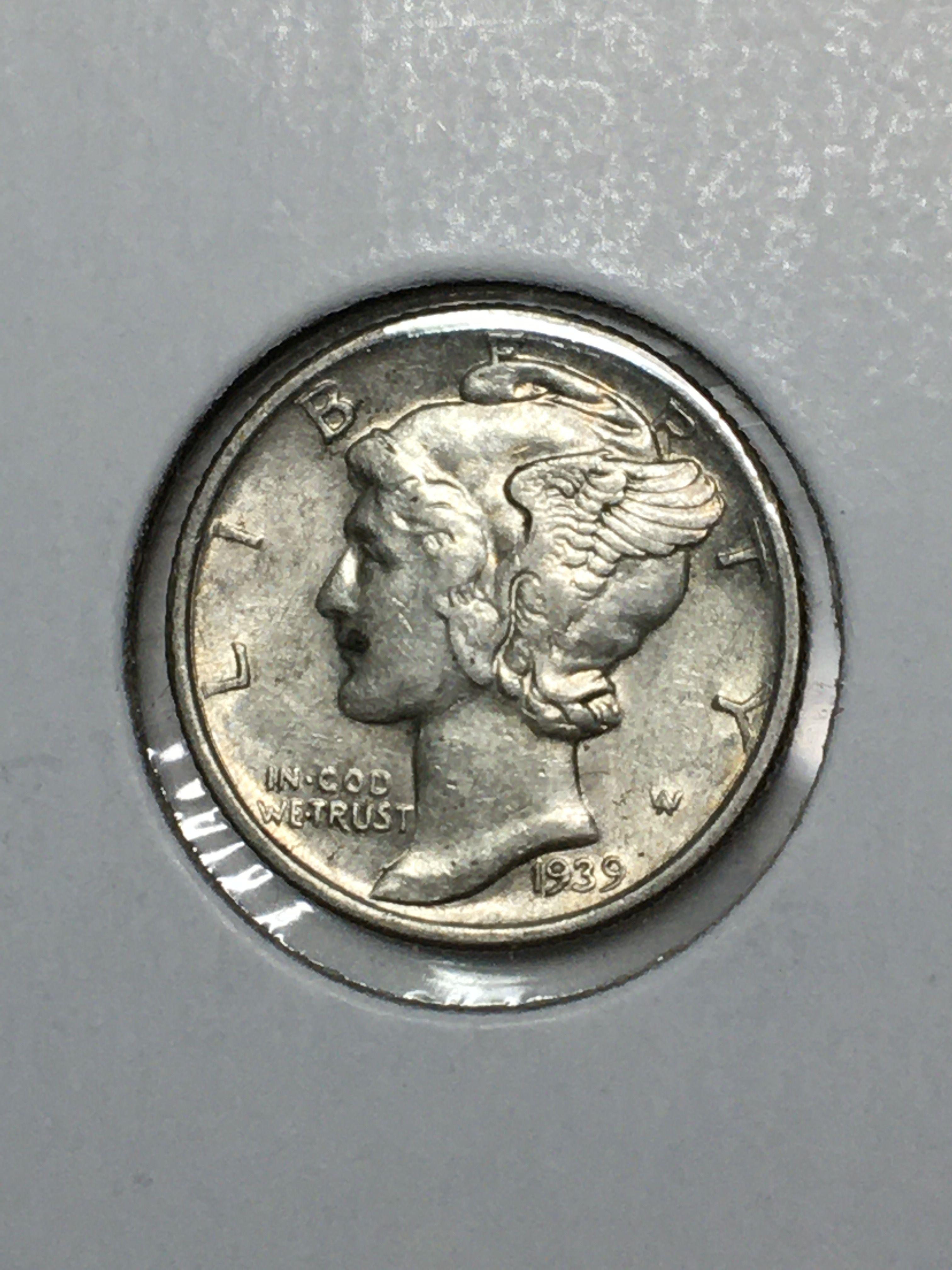 1939 P Mercury Dime