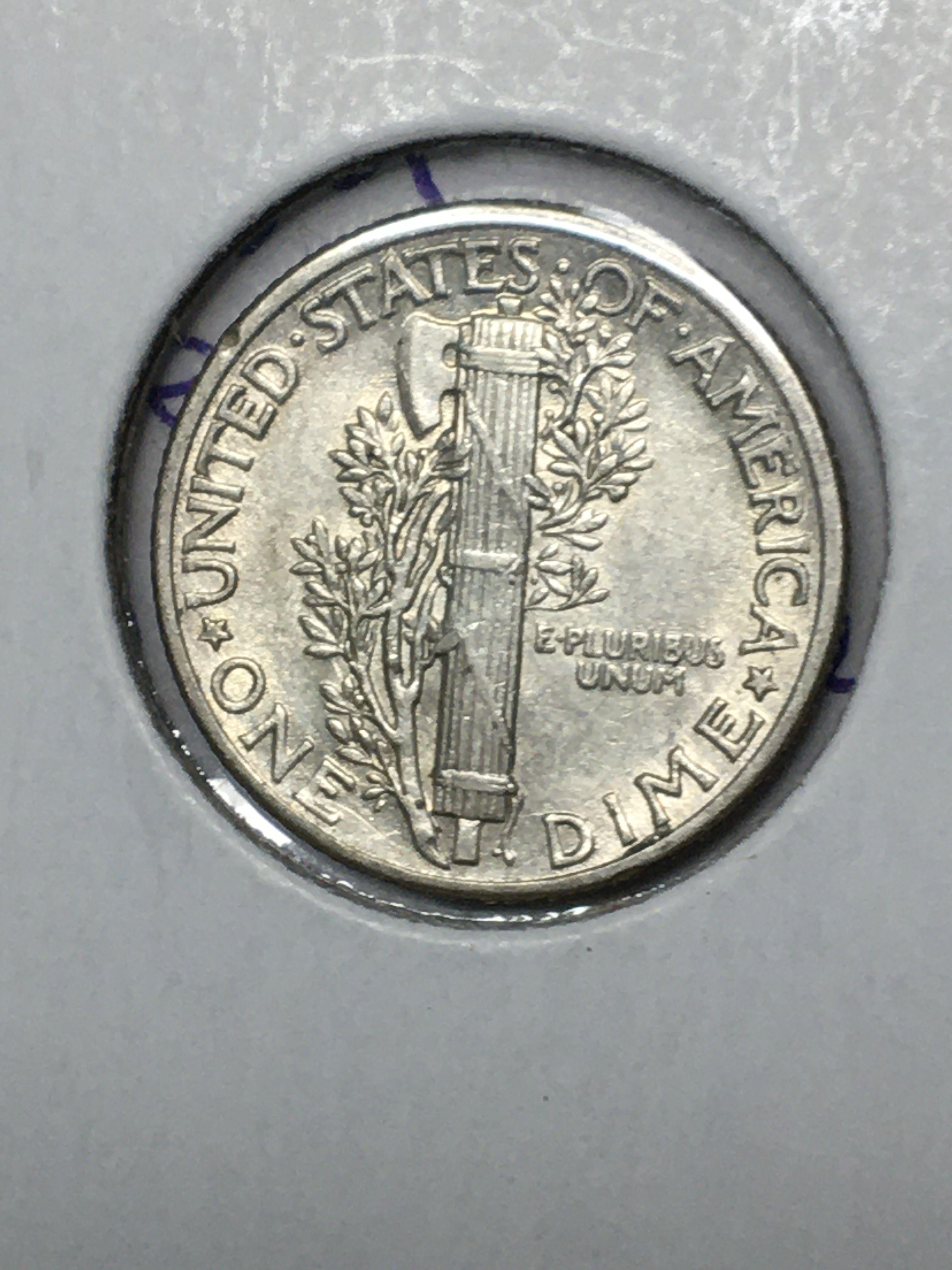 1939 P Mercury Dime