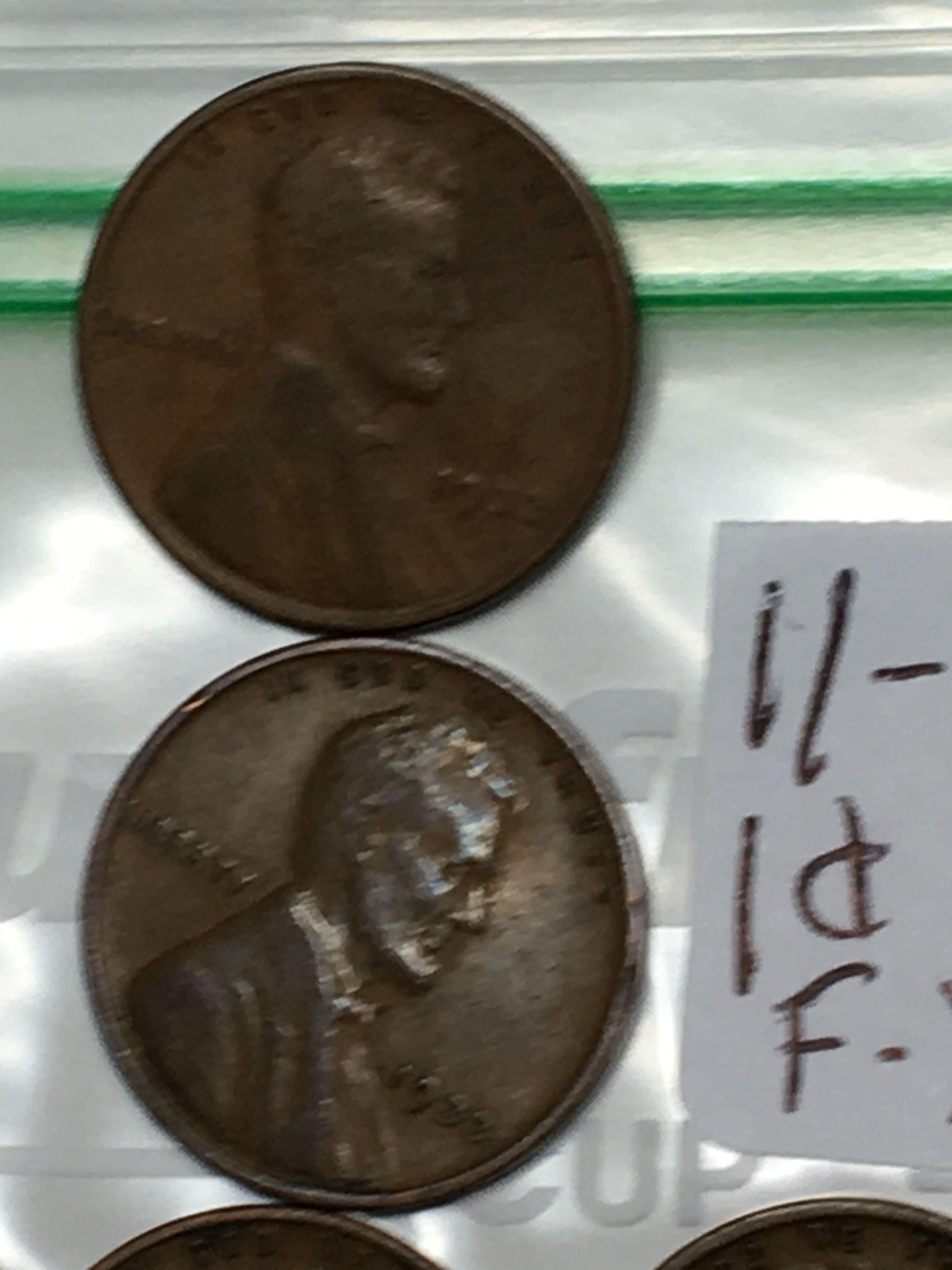 (11) 1933 Lincoln Wheat Cent