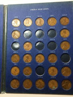 Lincoln Wheat Cent Collection 1909 - 1940