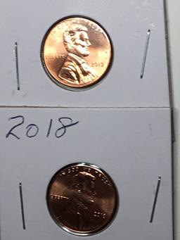 (4) Lincoln Cent