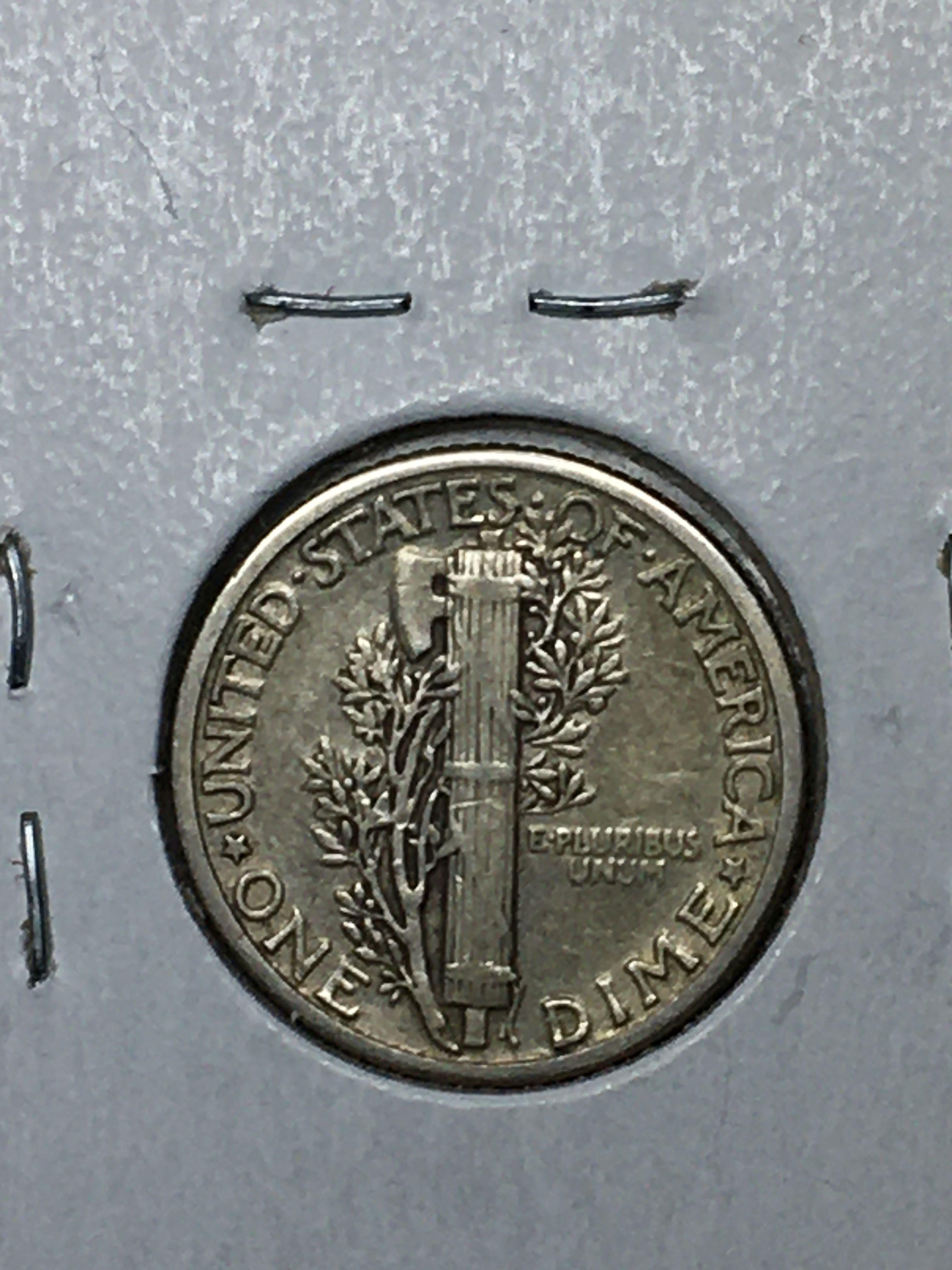 1928 P Mercury Dime