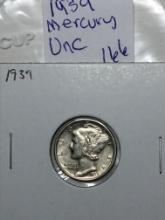 1939 P Mercury Dime