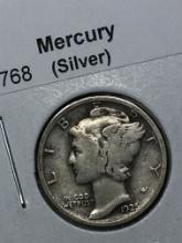 1925 P Mercury Dime