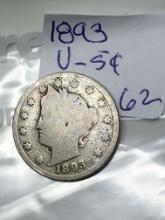 1893 V Nickel