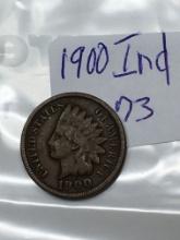 1900 Indian Head Cent