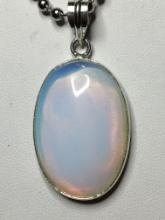 1 1/2" A A A Pretty Opalite Drop Pendant 