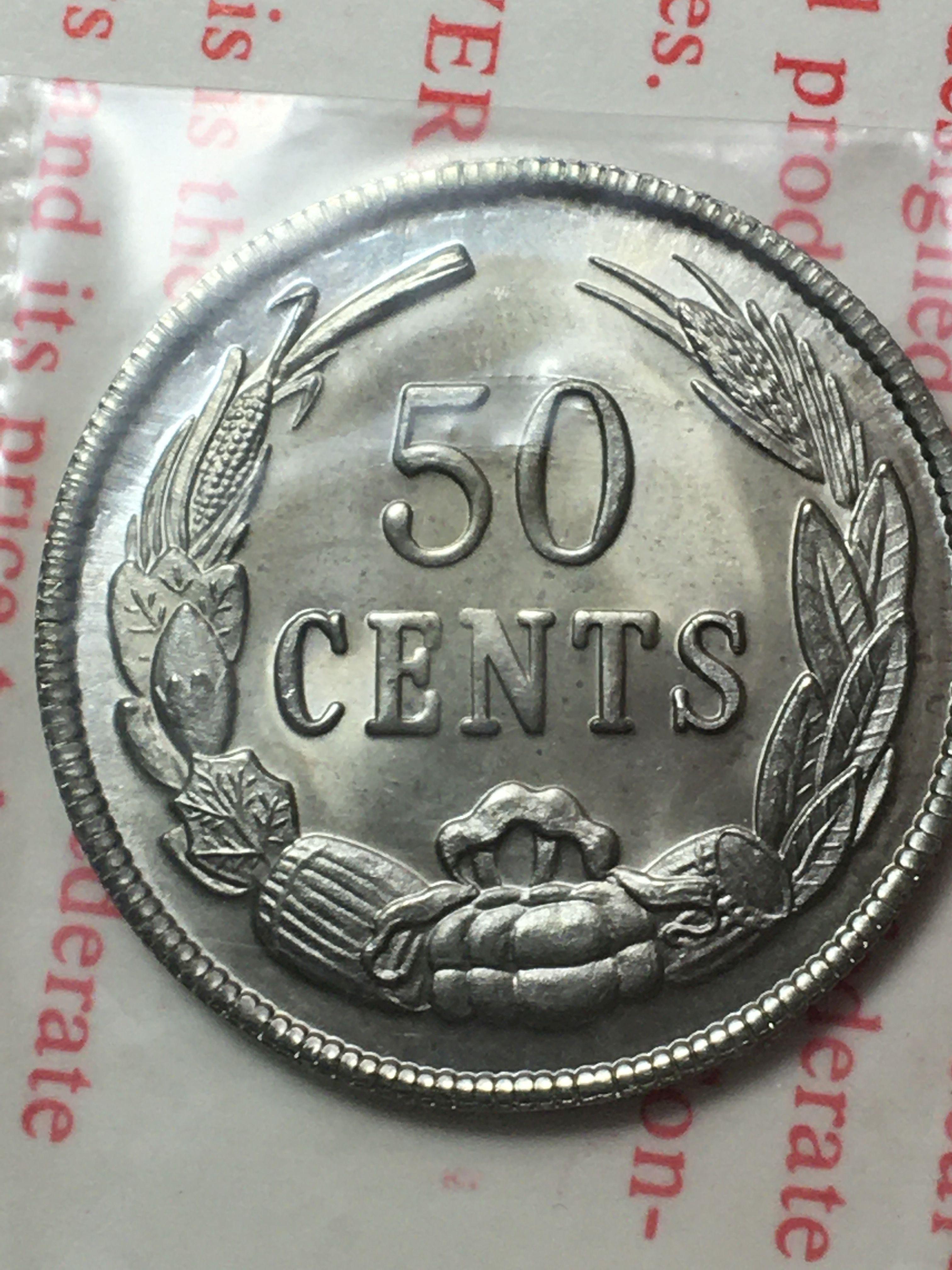 1861 Confederate Half Dollar Restrike Coin Gem Nice Find