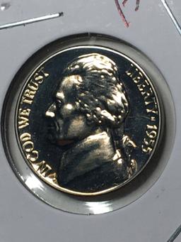 Jefferson Nickel 1955