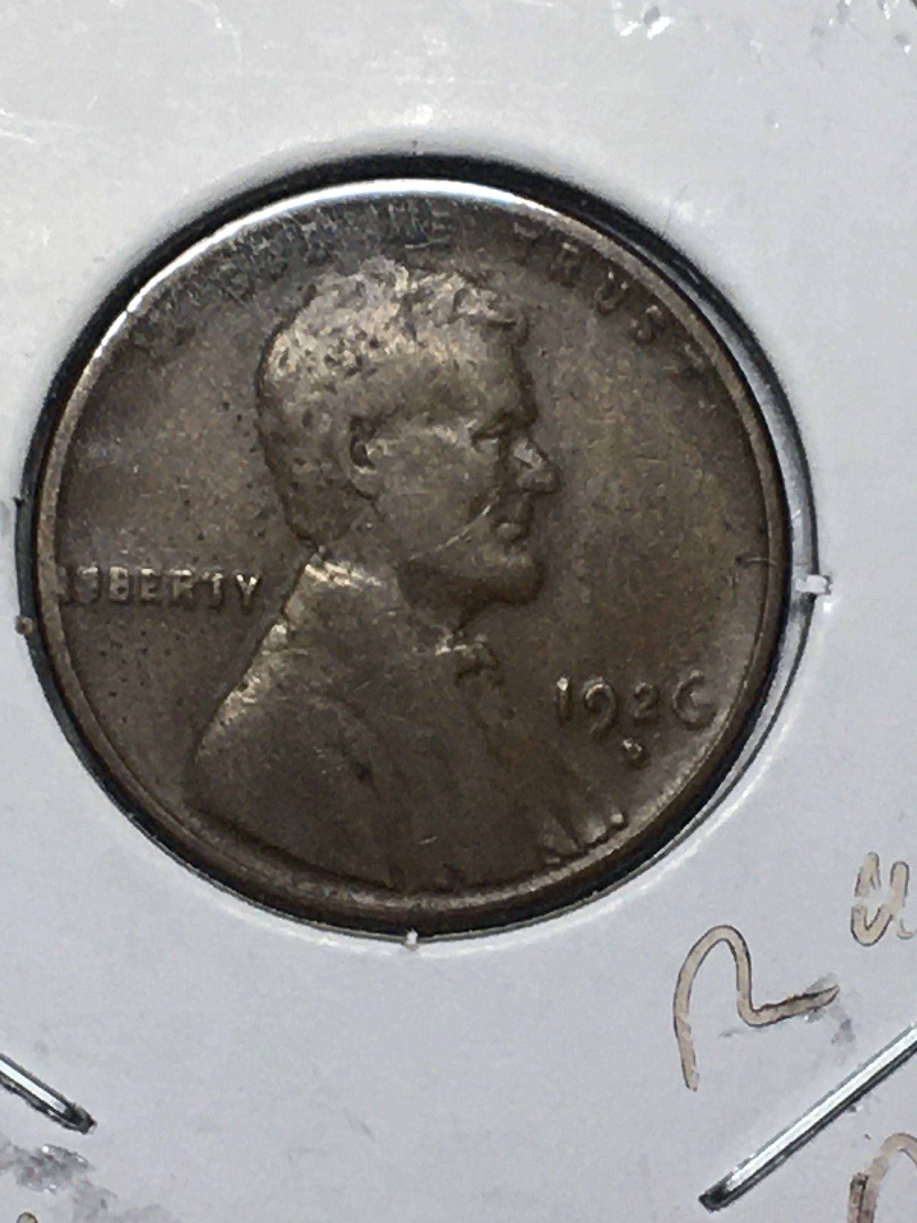 Lincoln Wheat Cent 1926/6 D Dble Die Error Key Date Beauty