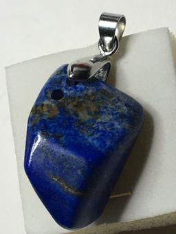 Royal Blue To Purple Lapis Pendants Natural Top End 57+ Cts