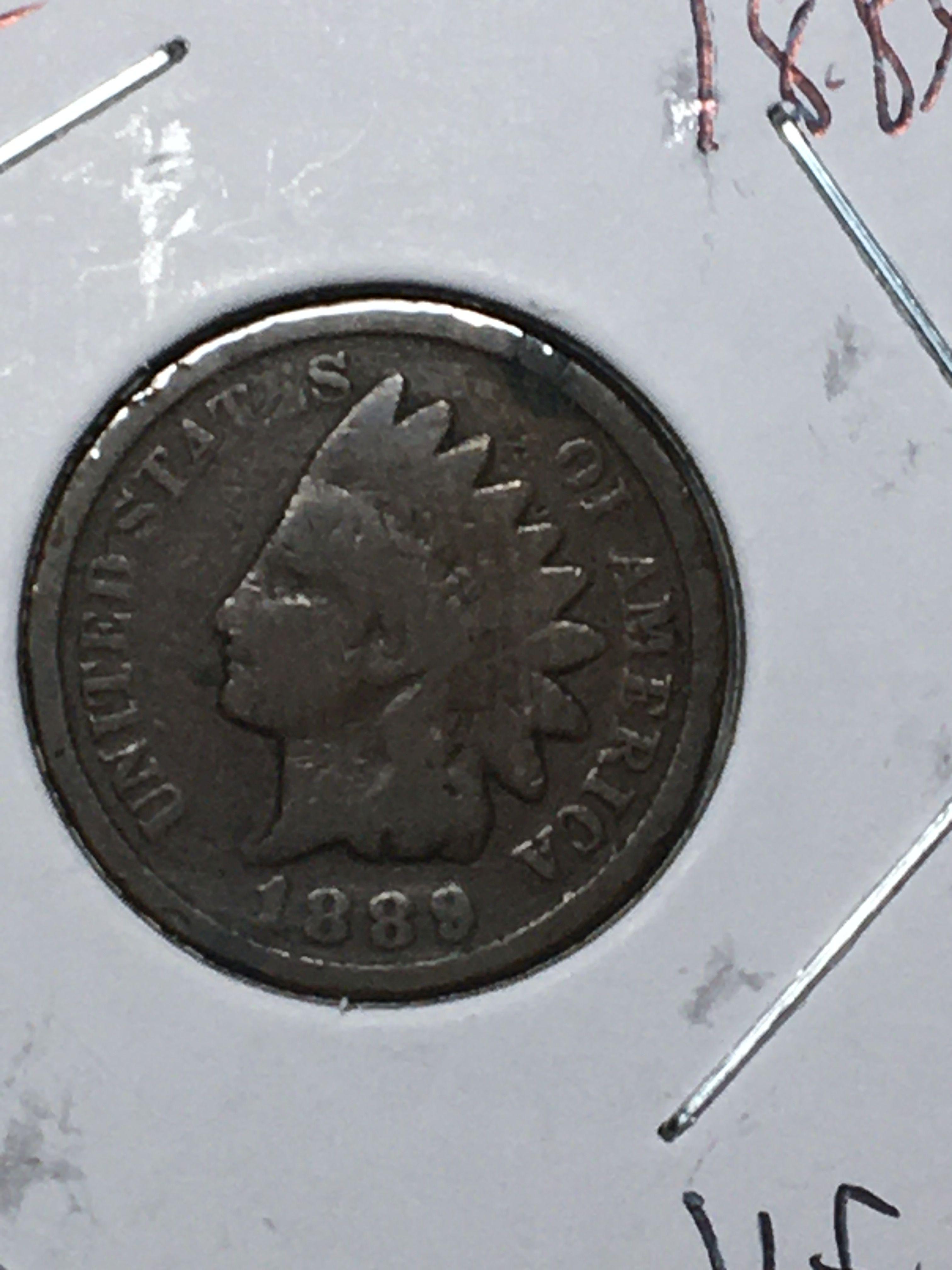Indian Cent 1889