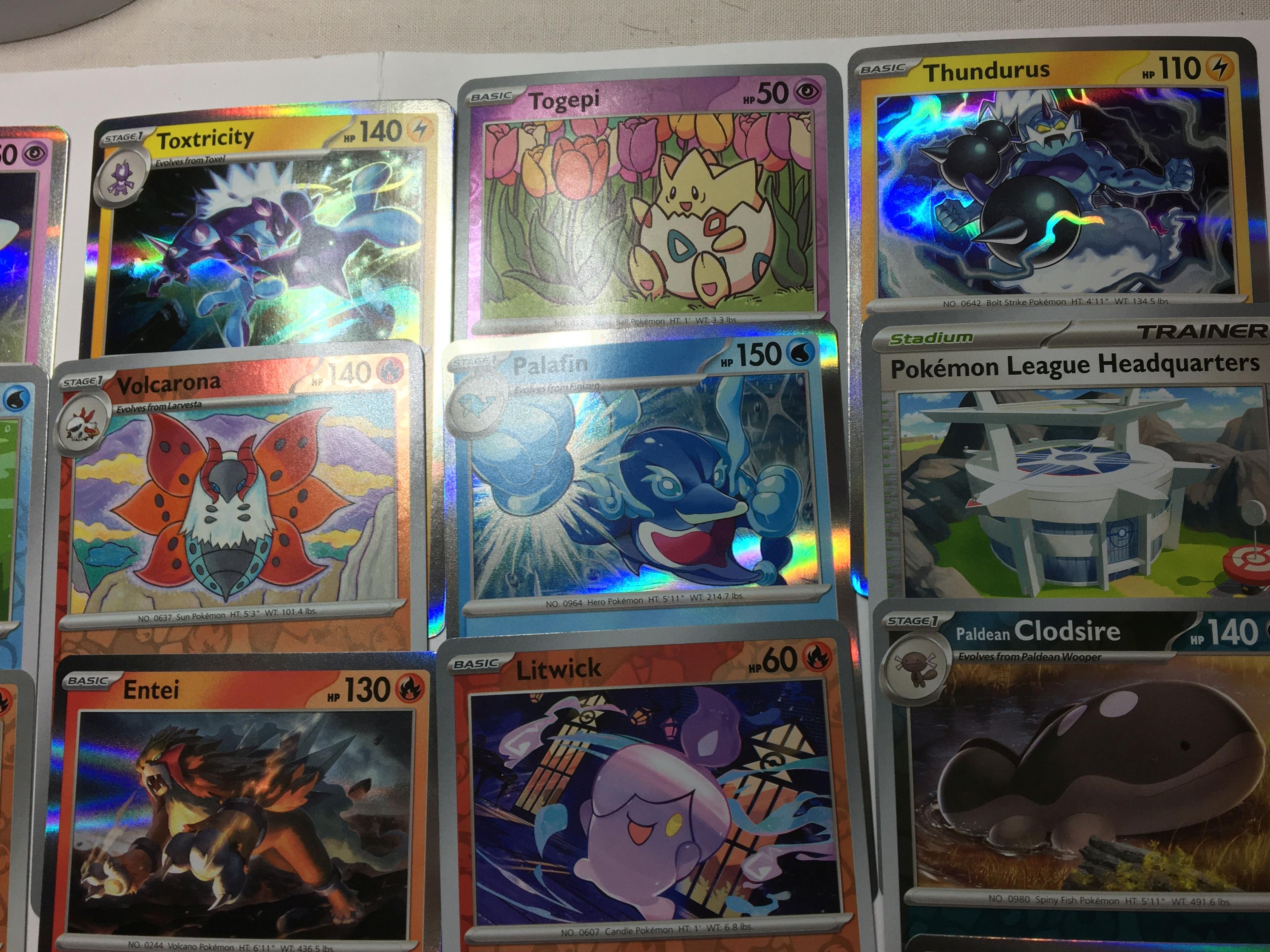 Pokemon Card Lot Of 23 Cards All Pack Fresh Holos Lots Of Rare Better Cards