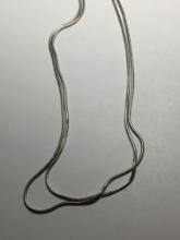 Vintage Sterling Silver 925 Necklace Heavy Rope Chain 14+ Grams 28”