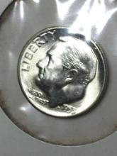 Roosevelt Silver Dime 1953 S Gem Mega High Grade Blast White F T