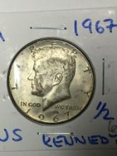 1967 Kennedy Half Dollar