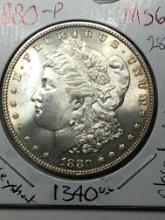 1880 P Morgan Dollar
