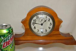 Antique Gilbert Oak Mantle Clock