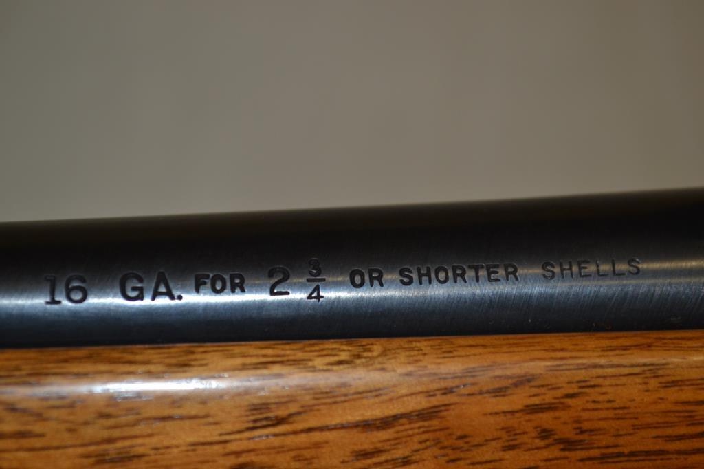 Gun. Remington Model 11-48 16 ga Shotgun