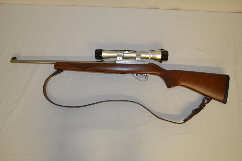 Gun. Ruger Model 10/22 Deluxe SS 22 cal Rifle