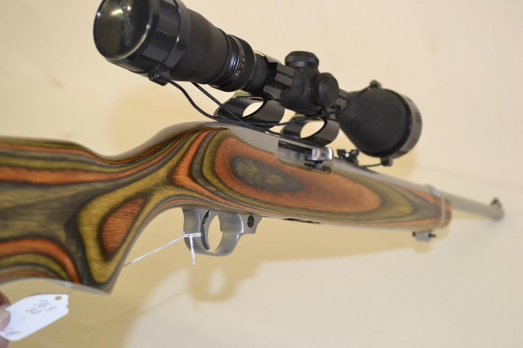 Gun. Ruger Model 10/22 SS 22 cal Rifle