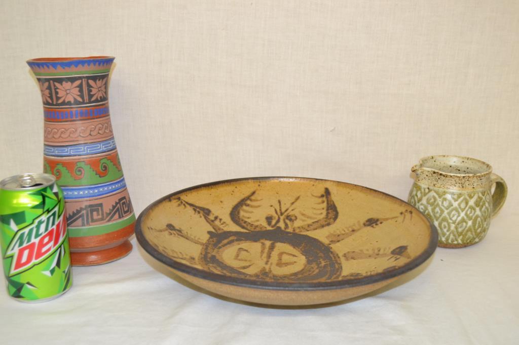 3 Pottery Pieces