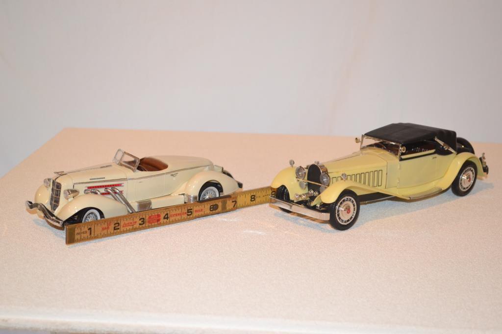 Roll Royce & Cord Boat Tail Model Cars