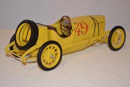 Yellow Open Roadster pre-1920 #49 Model Car