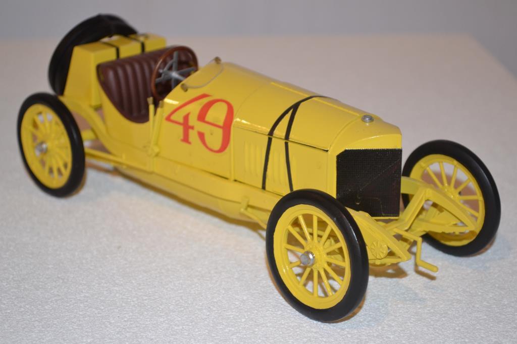 Yellow Open Roadster pre-1920 #49 Model Car