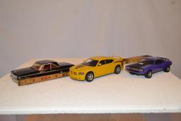 3 Model Cars, 1-25 Scale