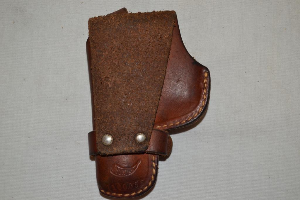 2 Right & 1 Left Small Brown Leather Holsters