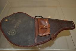 Nambu Leather Holster & Cleaning Rod