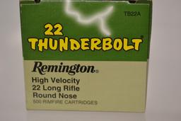 Ammo. 22 LR REM, High Velocity. 500 Rounds