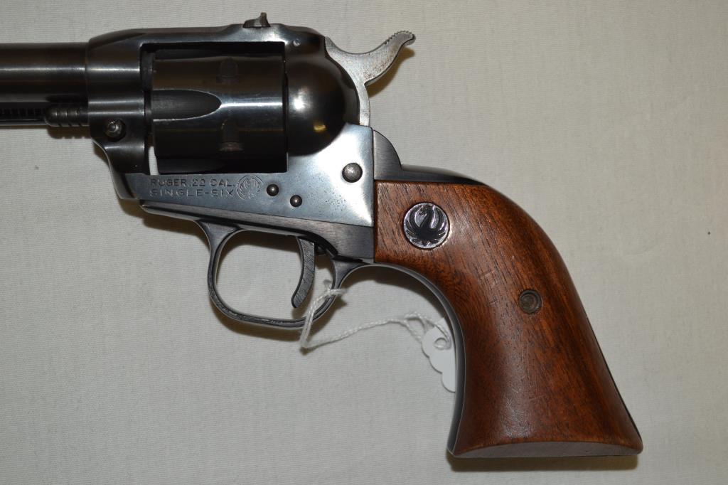 Gun. Ruger Single Six Convertible 22 cal Revolver